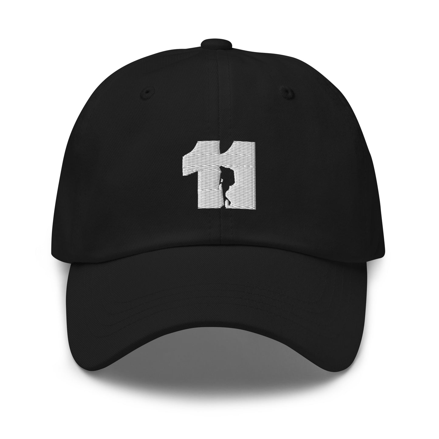 Man Thru 11White Icon Dad Hat