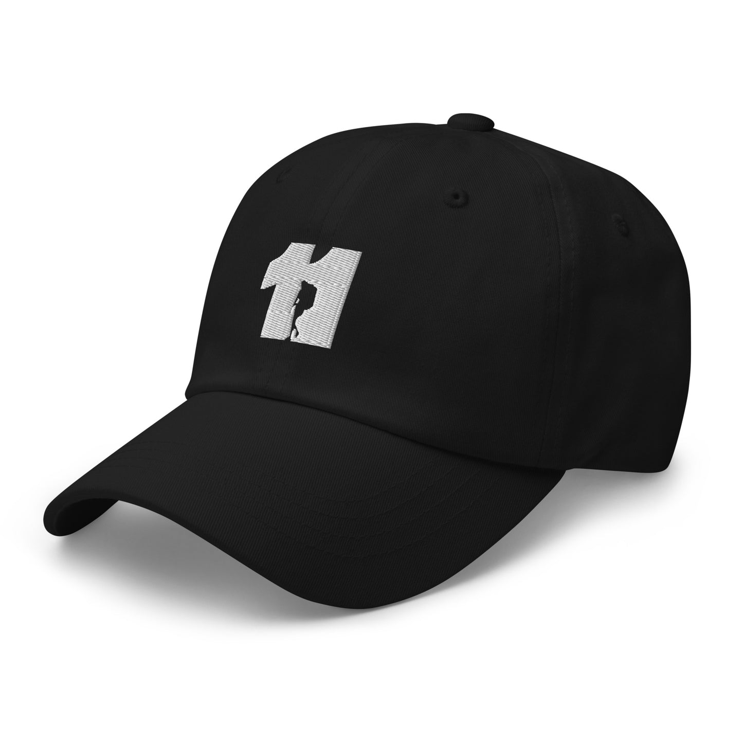 Man Thru 11White Icon Dad Hat