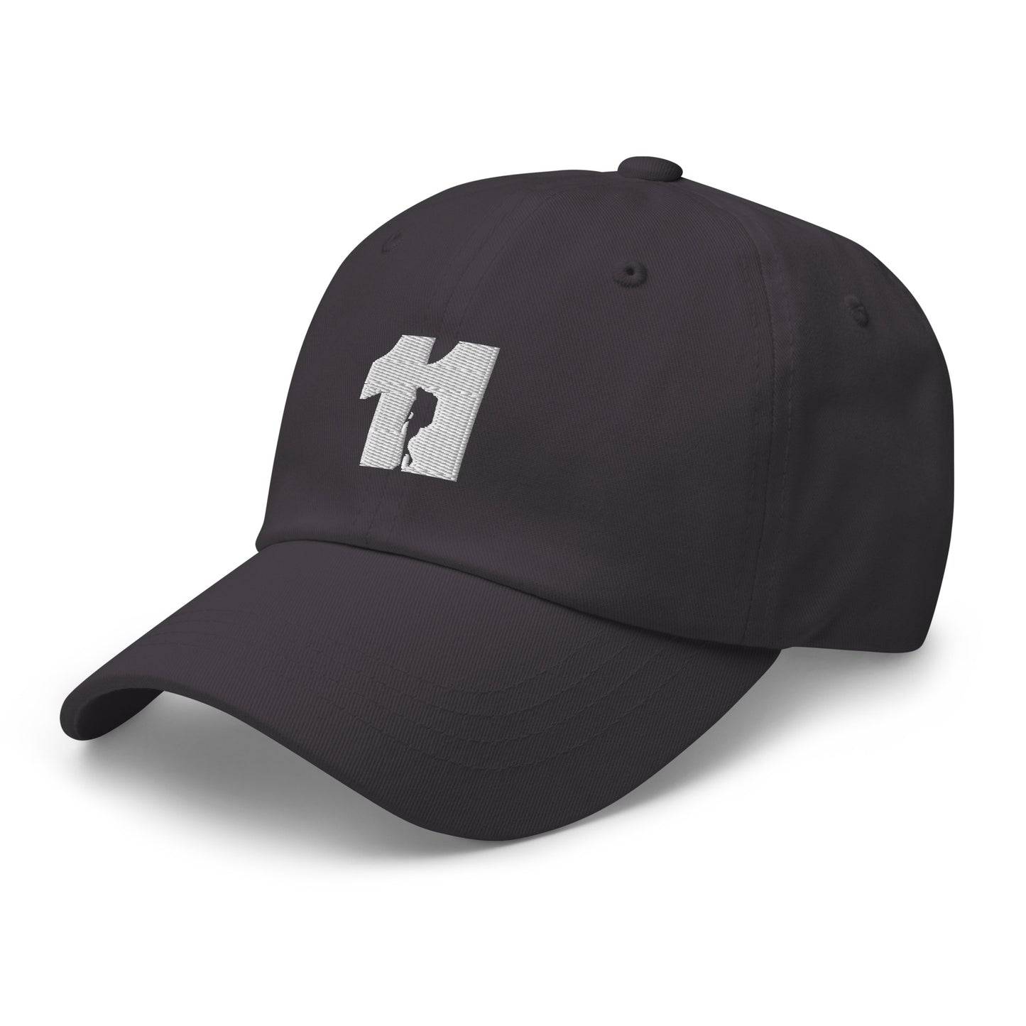 Man Thru 11White Icon Dad Hat