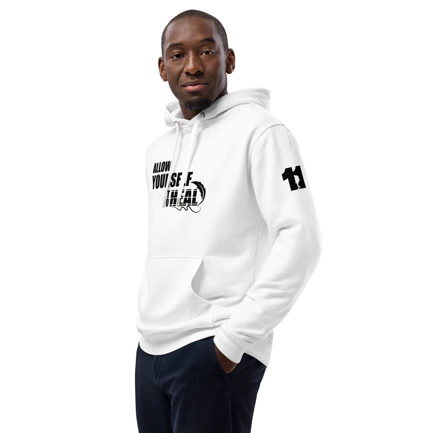 Allow Yourself To Heal Premium Eco Hoodie