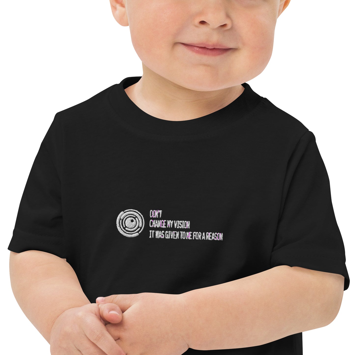 Don't Change My Vision Toddler Jersey T-shirt