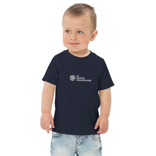 Don't Change My Vision Toddler Jersey T-shirt