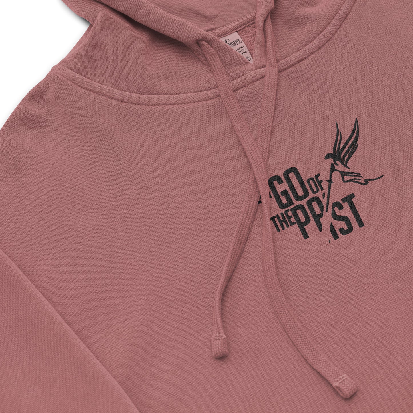 Let Go Of The Past Unisex Pigment Dyed Hoodie