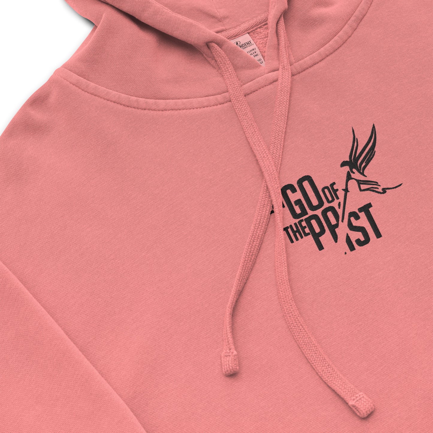 Let Go Of The Past Unisex Pigment Dyed Hoodie