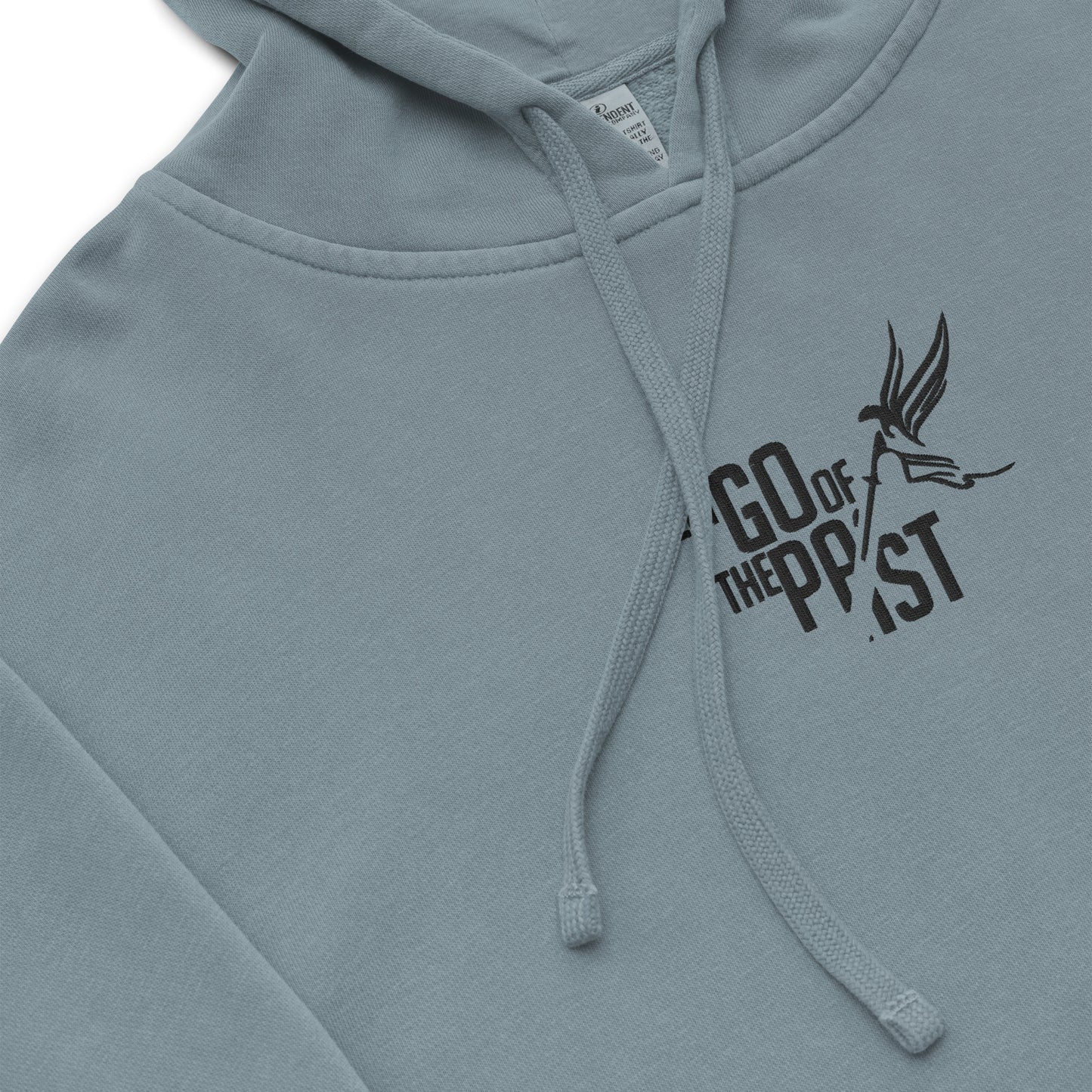 Let Go Of The Past Unisex Pigment Dyed Hoodie