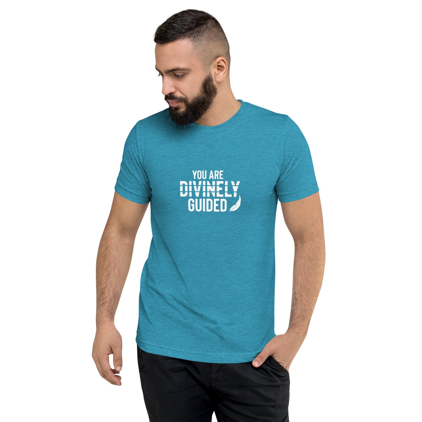 You are Divinely Guided - Short sleeve t-shirt