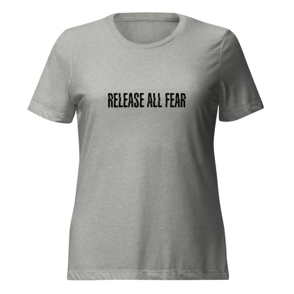 Release All Fear - Women’s relaxed tri-blend t-shirt