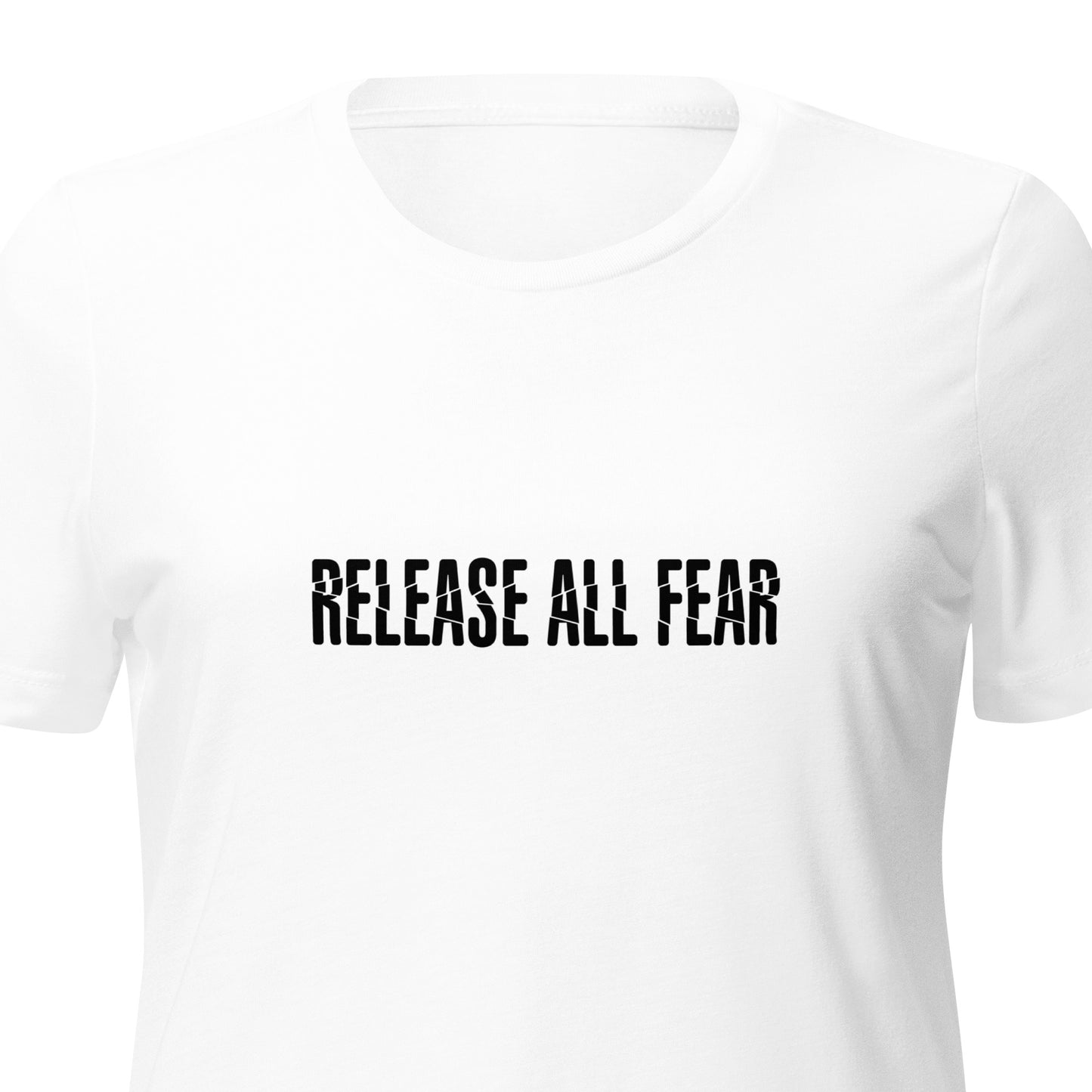 Release All Fear - Women’s relaxed tri-blend t-shirt