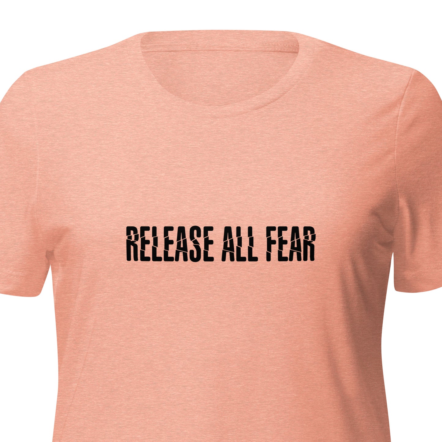 Release All Fear - Women’s relaxed tri-blend t-shirt